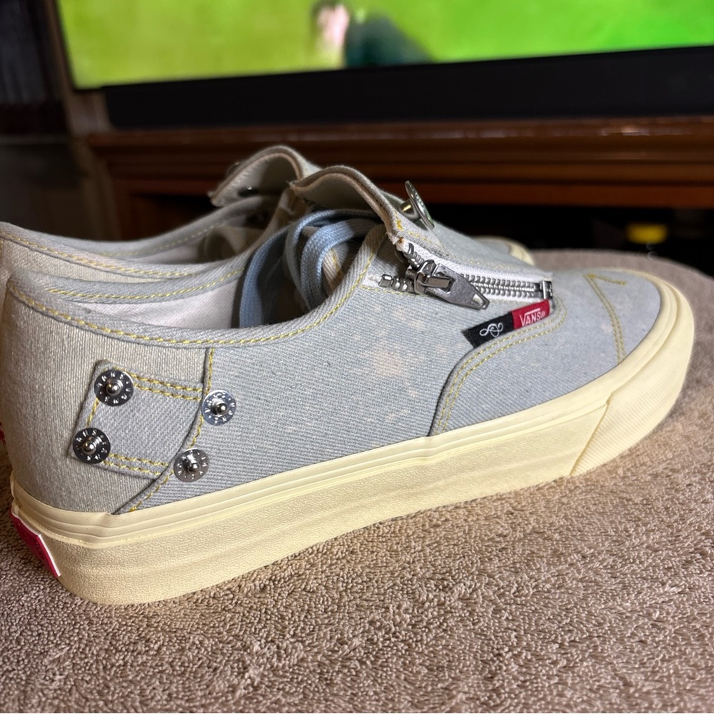 Size 8.5 - VANS Authentic LX VLT x Shane Gonzales Low Blue Size Women’s 10